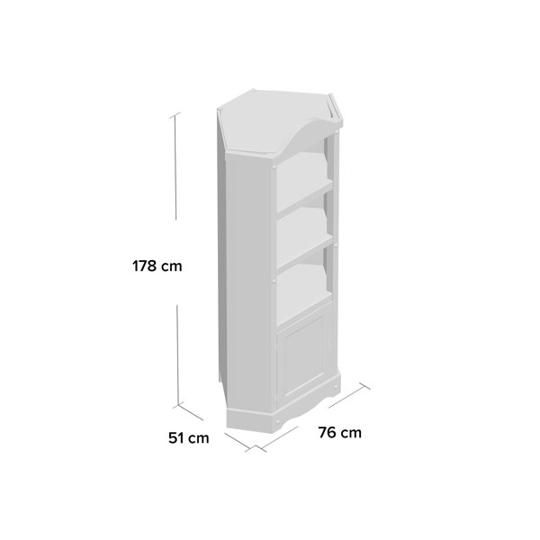 Alpen Home Cowley Corner Display & Reviews Wayfair.co.uk